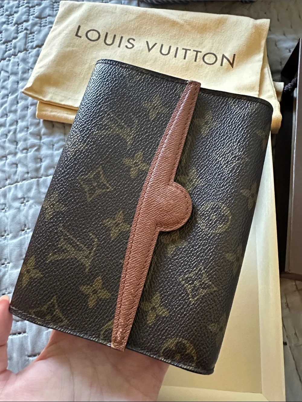Louis Vuitton Monogram Pochette Arche Clutch Bag
